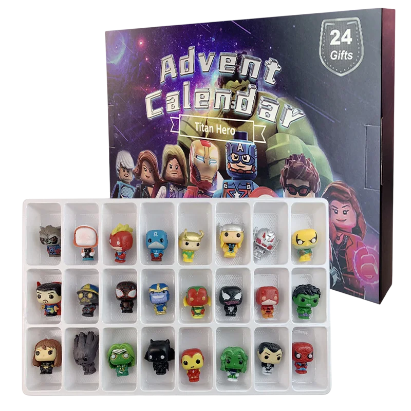 Calendario de Adviento de Navidad de Marvel