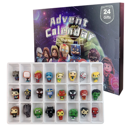 Calendario de Adviento de Navidad de Marvel